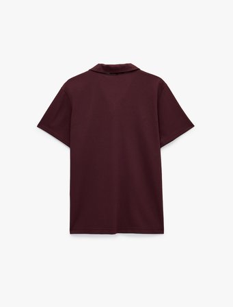 Regular Fit Pamuklu Pike Kumaş Kısa Kollu Polo Yaka Tişört