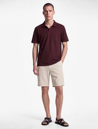 Regular Fit Pamuklu Pike Kumaş Kısa Kollu Polo Yaka Tişört