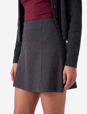 Slim Fit A Kesim Mini Etek