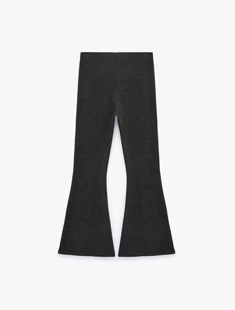 Standart Bel Slim Fit Geniş İspanyol Paça Pantolon