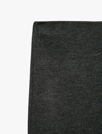 Standart Bel Slim Fit Geniş İspanyol Paça Pantolon