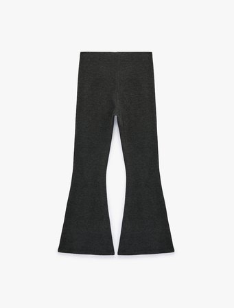 Standart Bel Slim Fit Geniş İspanyol Paça Pantolon