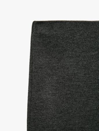 Standart Bel Slim Fit Geniş İspanyol Paça Pantolon