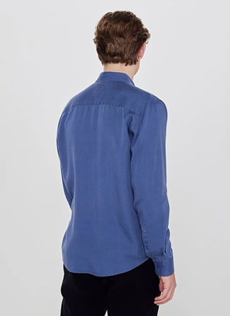 İndigo Erkek %100 Tencel Gömlek L2610084TF İndigo Gömlek