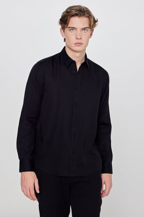 Yumuşak Dokulu Regular Fit Normal Kesim Gömlek