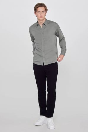 Lee Tencel Regular Fit Erkek Gömlek L2610084801