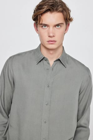 Lee Tencel Regular Fit Erkek Gömlek L2610084801