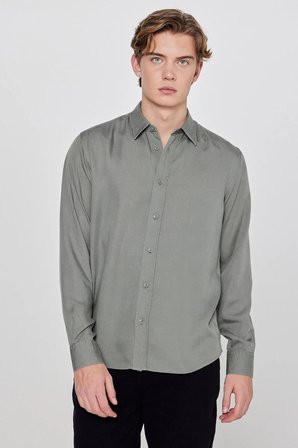 Lee Tencel Regular Fit Erkek Gömlek L2610084801