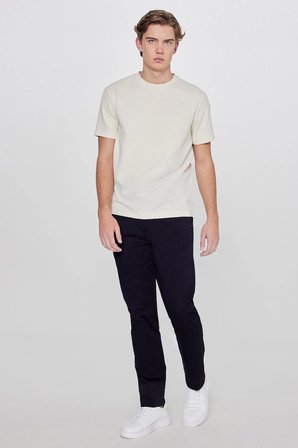 Lee Bisiklet Yaka Erkek T-shirt L2610123614