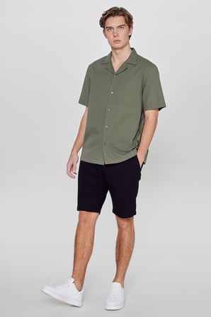 Yumuşak Dokulu Relaxed Fit Rahat Kesim Cepli Şort