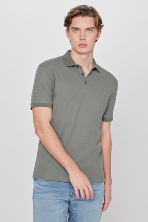 %100 Pamuk Regular Fit Normal Kesim Polo Yaka Tişört