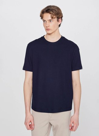 Wrangler Lacivert Erkek Regular Fit T-Shirt W2610159410 Lacivert T-Shirt