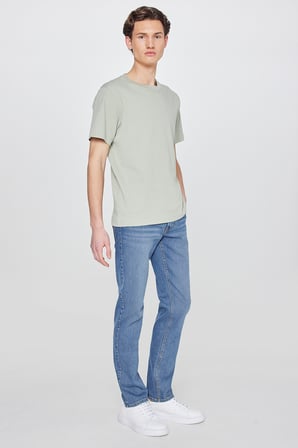 Daren Regular Straight Fit Normal Bel Esnek Jean Kot Pantolon