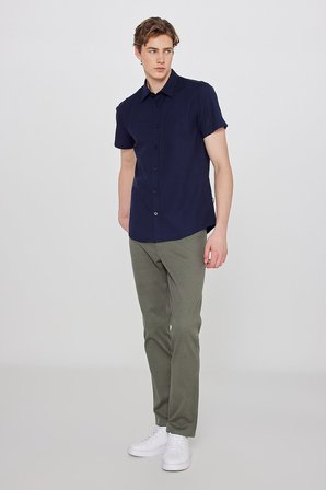 Pamuklu Arizona Straight Fit Cepli Esnek Jean Kot Denim Pantolon