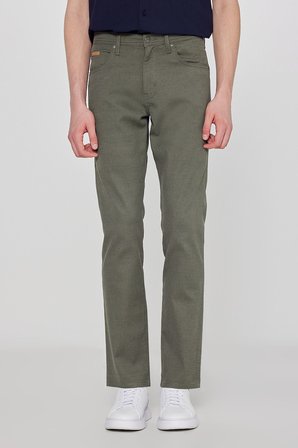Pamuklu Arizona Straight Fit Cepli Esnek Jean Kot Denim Pantolon