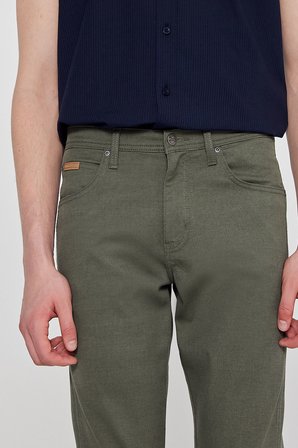 Pamuklu Arizona Straight Fit Cepli Esnek Jean Kot Denim Pantolon