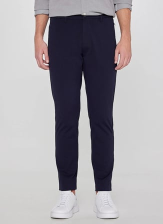 Lee Lacivert Erkek Slim Fit Chino Pantolon L2610164410 Lacivert Chino Pantolon