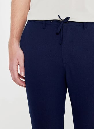 Lee Lacivert Erkek Slim Fit Chino Pantolon L2610165410 Lacivert Chino Pantolon