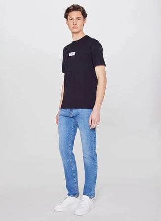 Lee Mavi Erkek Slim Fit Denim Pantolon L71W5853153 Mavi Denim Pantolon