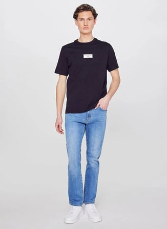 Lee Mavi Erkek Slim Fit Denim Pantolon L71W5853153 Mavi Denim Pantolon