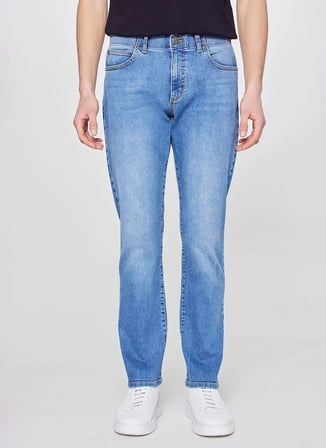 Lee Mavi Erkek Slim Fit Denim Pantolon L71W5853153 Mavi Denim Pantolon
