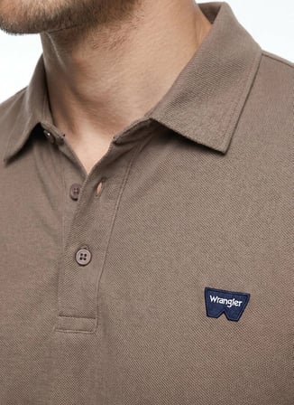 Wrangler Polo T-Shirt, 3XL, Vizon