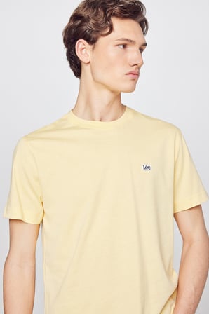 %100 Pamuk Regular Fit Normal Kesim Bisiklet Yaka Logo Detaylı Tişört