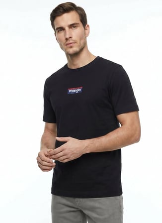 Wrangler T-Shirt, 3XL, Siyah