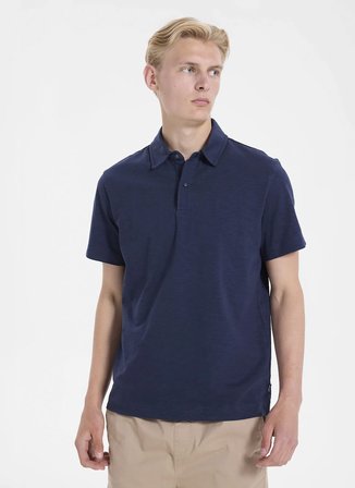 Wrangler Lacivert Erkek Regular Fit Polo T-Shirt W2610193410 Lacivert Polo T-Shirt
