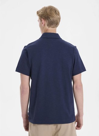 Wrangler Lacivert Erkek Regular Fit Polo T-Shirt W2610193410 Lacivert Polo T-Shirt