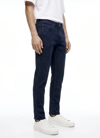 Lee Siyah Erkek Straight Denim Pantolon ML70700026CP Siyah Denim Pantolon