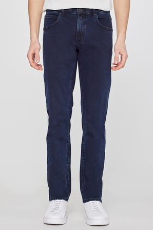 Daren Straight Fit Düz Kesim Normal Bel Pamuklu Esnek Siyah Jean Denim Pantolon