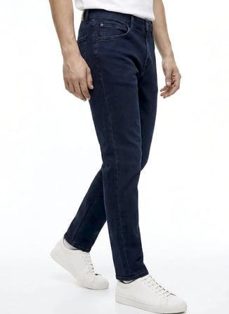 Lee Siyah Erkek Straight Denim Pantolon ML70700026CP Siyah Denim Pantolon
