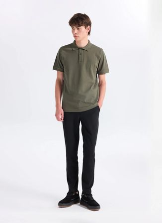 Dockers Haki Erkek Regular Fit Polo T-Shirt D261002