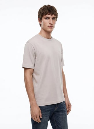 Dockers Taş Erkek Regular Fit T-Shirt D2620078013_Small Logo T-shirt