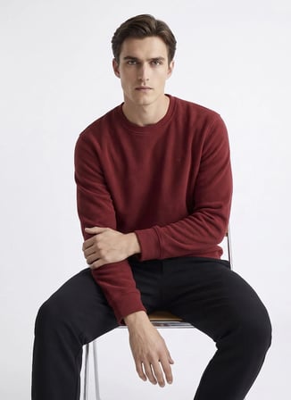 Dockers Sweatshirt, L, Bordo