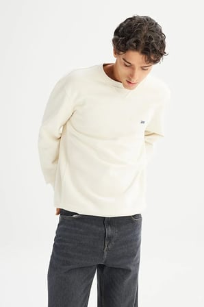 Erkek Sweat L82IRY102 Off White