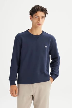 27K L82IRYMA Bisiklet Yaka Sweatshirt