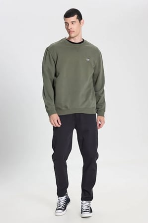 Erkek Sweat L82IRYA61 Olive