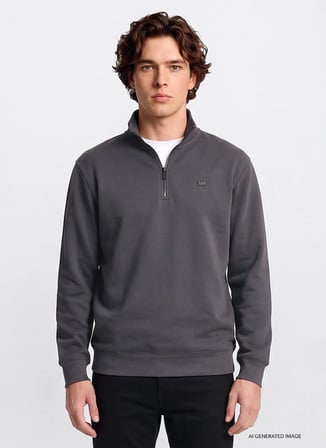 Lee Sweatshirt, 2XL, Gri