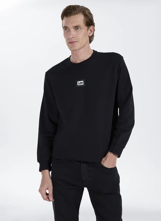 Lee Siyah Erkek Sweatshirt L2620075