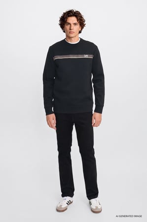 Pamuklu Regular Fit Normal Kesim Logo Detaylı Sweatshirt