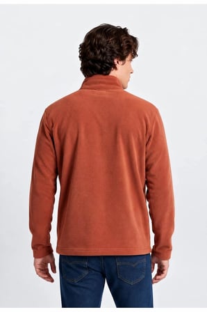 Lee Yarım Fermuar Erkek Polar Sweatshirt L2620002003