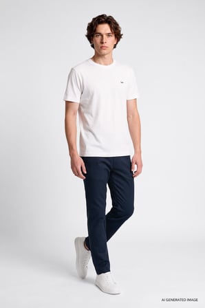 Yumuşak Dokulu Slim Fit Dar Kesim Cepli Esnek Chino Pantolon