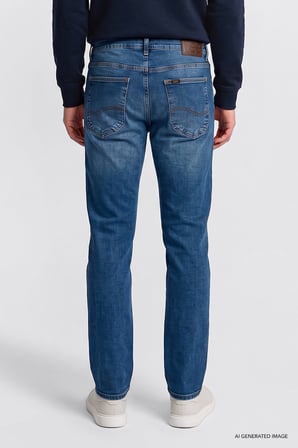 Pamuklu Straight Fit Cepli Esnek Jean Denim Kot Pantolon