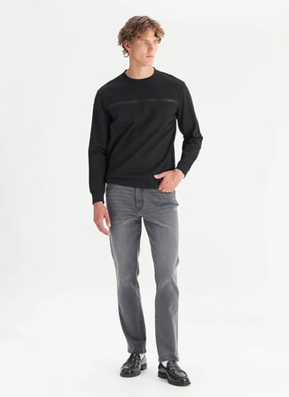 Wrangler Siyah Erkek Sweatshirt GW2520534