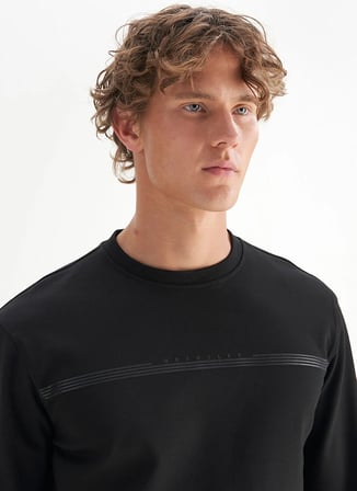 Wrangler Siyah Erkek Sweatshirt GW2520534
