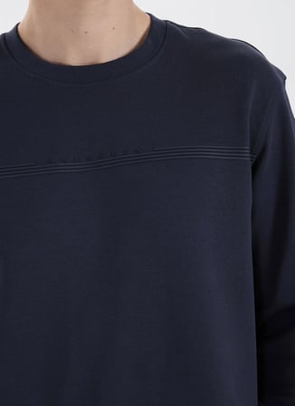 Wrangler Lacivert Erkek Sweatshirt GW2520534