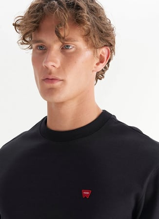 Wrangler Siyah Erkek Sweatshirt GW2520255