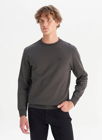Wrangler Gri Erkek Sweatshirt GW2520255